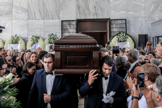 Κηδεία Μίμη Πλέσσα